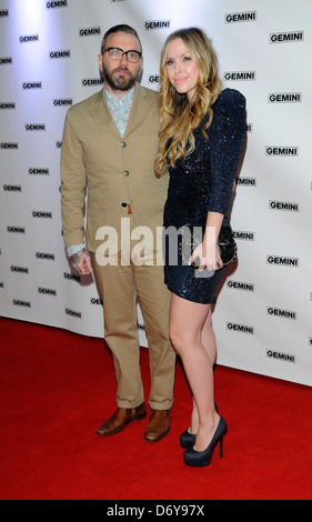 Dallas Green and Leah Miller The 26th Gemini Awards - Arrivals Toronto ...