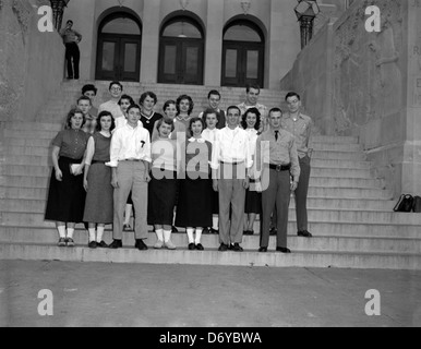 Thomas Jefferson February graduates Stock Photo