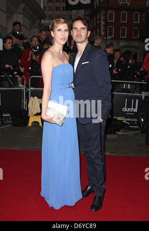 Jimmy Carr and partner Karoline Copping attending The Pride of Britain ...