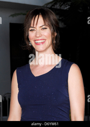 Maggie Siff Screening of FX's 'Sons Of Anarchy' Season 4 Premiere at ArcLight Cinemas Cinerama Dome Hollywood, California - Stock Photo