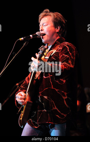 Rick Derringer performs during Hippiefest 2011 at the Seminole Hard Rock Hotel and Casino Hollywood, Florida - 28.08.11 Stock Photo