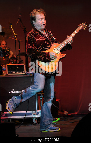 Rick Derringer performs during Hippiefest 2011 at the Seminole Hard Rock Hotel and Casino Hollywood, Florida - 28.08.11 Stock Photo