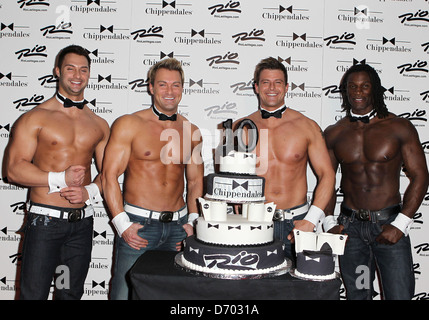 Chippendales Dancers Chippendales Celebrate Th Anniversary At The Rio All Suite Hotel And