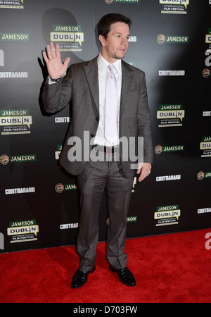 Mark Wahlberg 'Contraband' Irish premiere at The Savoy - Arrivals Dublin, Ireland - 24.02.12 Stock Photo