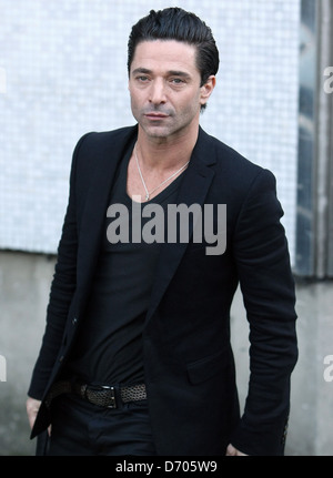 Jake Canuso outside the ITV studios London, England - 23.02.12 Stock Photo