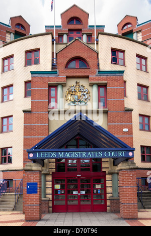 Leeds Magistrates Court, The Headrow, Leeds, West Yorkshire, UK Stock Photo