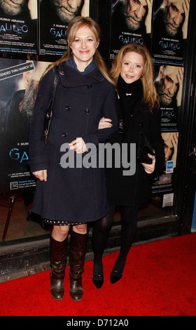 Marin Ireland and Natasha Lyonne Opening night of Classic Stage Company’s production of 'Galileo' at the CSC Theatre - Arrivals Stock Photo