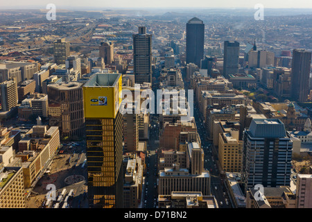 Cityscape in downtown Johannesburg, South Africa Stock Photo