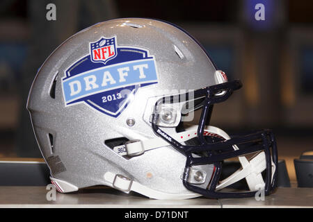 New York City, New York, USA. 25th April, 2013. The NFL Draft Helmet during the 78th National Football League Draft at Radio City Music Hall in New York City, New York.