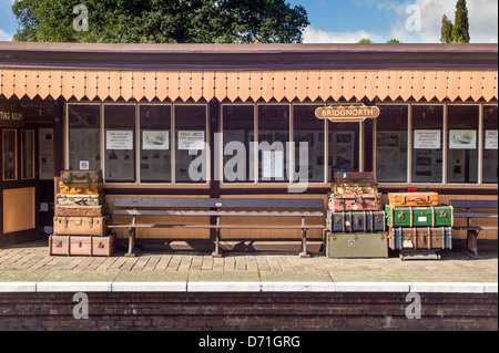 Bridgnorth railway station in Shropshire England UK EU Stock Photo