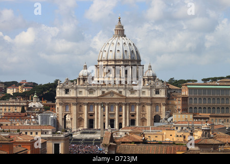 Saint Peter Basilica in Vatican. Italy Stock Photo