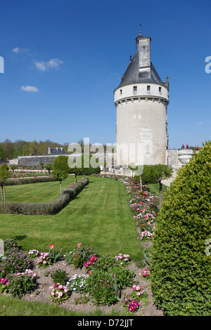 Chenonceaux castle, Indre et Loira, Centre, France Stock Photo