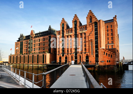 International maritime museum in the harbour city of Hamburg, Germany, Europe Stock Photo