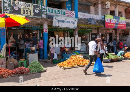 Mapusa in North Goa Stock Photo