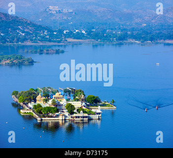 Jag Mandir Palace, Lake Pichola, Udaipur, Rajasthan, India, Asia Stock Photo