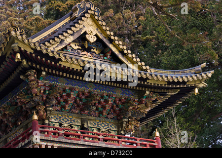 The Shoro (Bell Tower), Toshogu Shrine, Nikko, Tochigi Prefecture, Japan, UNESCO World Heritage site Stock Photo