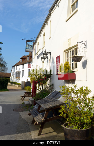 The Black Horse pub in Amberley, West Sussex, UK Stock Photo