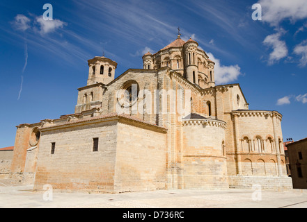 Santa Maria la Mayor, Collegiate church, 12th-13th century, in Toro, Zamora, Spain. Stock Photo