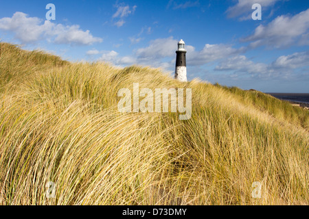 Spurn Point Head Sand Spit East Yorkshire Hull Lighthouse Lifeboat Station RSPB Long Shore Drift Erosion Fragile Ecology Nature Stock Photo