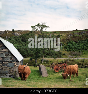 Duirinish village, Kyle of Lochalsh, Highland region, Scotland ...