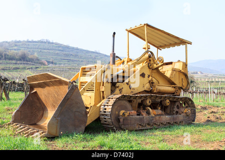 A track vehicle ready for work Stock Photo