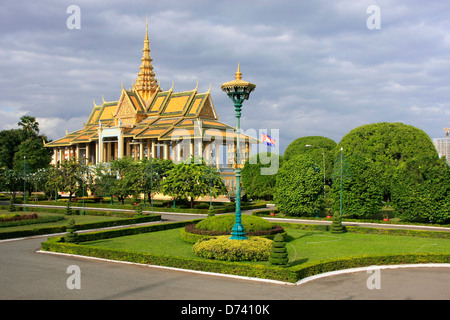 Moonlight Pavilion, Royal Palace, Phnom Penh, Cambodia Stock Photo