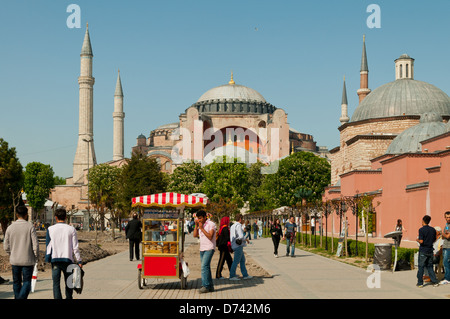 Hagia Sophia, Sultanahmet, Istanbul, Turkey Stock Photo