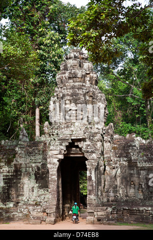 Gate to Banteay Kdei temple. Angkor. Cambodia Stock Photo