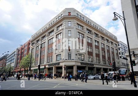 The Marks and Spencer Marble Arch department store in Oxford Street London W1 UK Stock Photo