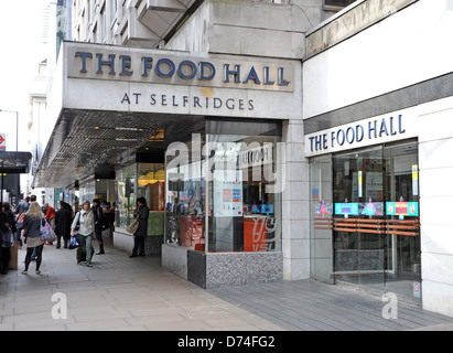 Selfridge and Co department store in Oxford Street London W1 UK Stock Photo