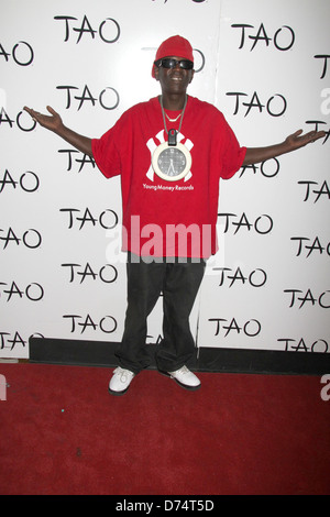 Flavor Flav Worship Thursday with Public Enemy at Tao Nightclub inside The Venetian Las Vegas, Nevada - 18.08.11 Stock Photo