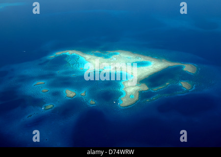 Aerophotography Red Sea, Egypt, Africa Stock Photo