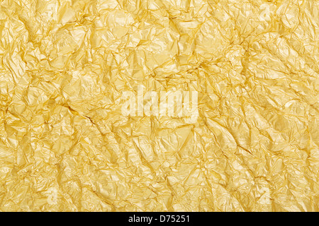 Gold foil background texture Stock Photo