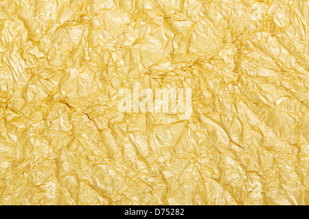 Gold foil background texture Stock Photo