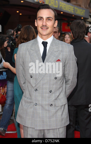 Henry Lloyd Hughes 'The Inbetweeners Movie' premiere held at the Vue West End - Arrivals London, England - 16.08.11 Stock Photo