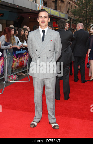 Henry Lloyd Hughes 'The Inbetweeners Movie' premiere held at the Vue West End - Arrivals London, England - 16.08.11 Stock Photo