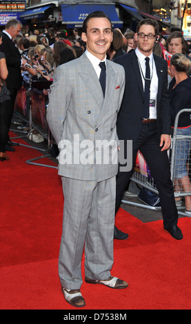 Henry Lloyd Hughes 'The Inbetweeners Movie' premiere held at the Vue West End - Arrivals London, England - 16.08.11 Stock Photo