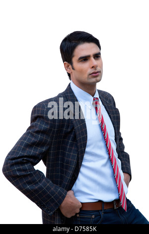 Close-up of a businessman Stock Photo