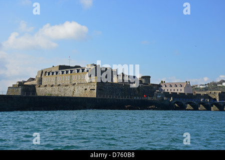 Castle Cornet, Saint Peter Port, Guernsey, Bailiwick of Guernsey, Channel Islands Stock Photo