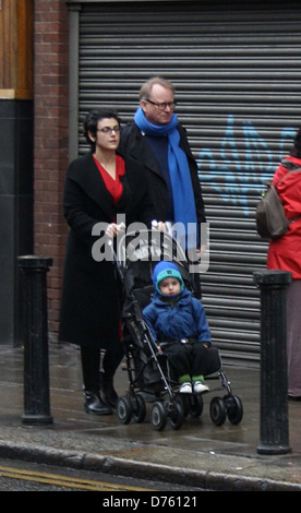 Swedish actor Stellan Skarsgard and his wife Megan Everett attend the ...