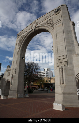 Bridge of Remembrance Stock Photo