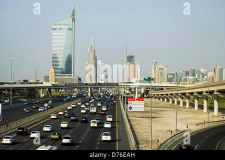 Dubai City in the UAE, Middle East Stock Photo