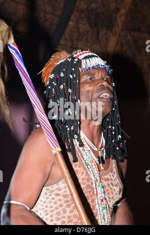 Xhosa Sangoma Medicine Man, Wild Coast, Eastern Cap, South Africa Stock ...