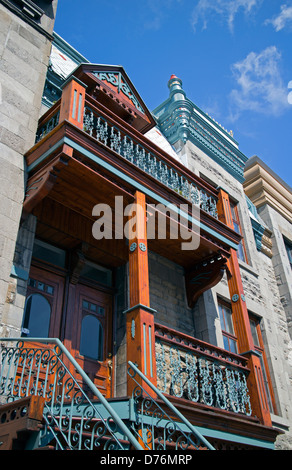 montreal neighbourhood Stock Photo