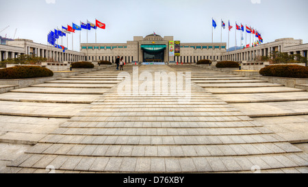 War Memorial of South Korea. Stock Photo