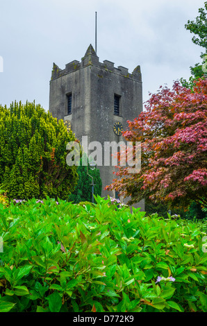 St Oswald's Church in Grasmere in the Lake District, Cumbria, England. Stock Photo