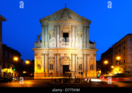 Basilica of Sant'Andrea della Valle, Rome, Italy Stock Photo