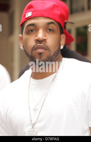 Rapper Lloyd Banks partakes in the festivities at the National Puerto Rican Day Parade New York City, USA - 12.06.11 Stock Photo