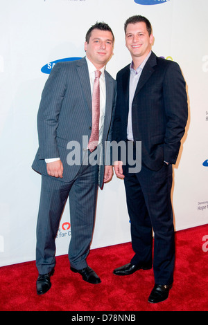 Chris Manzo and Albie Manzo 2011 Samsung Hope For Children Benefit Gala - arrivals New York City, USA – 07.06.11 Stock Photo