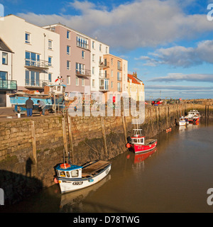 St Andrews harbour Stock Photo